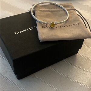 Cable Silver and Gold Bracelet